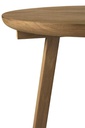 Sivupöytä Tripod 46 cm, tiikki