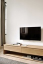 Tv-taso Nordic 120 x 46 cm, tammi