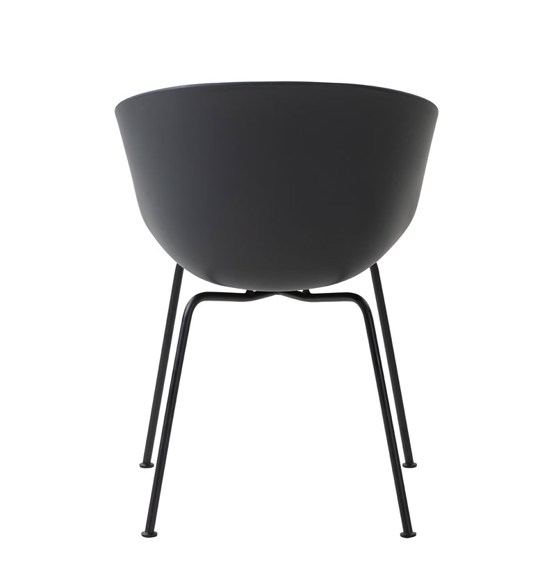 Ruokapöydän tuoli Mono V2, musta