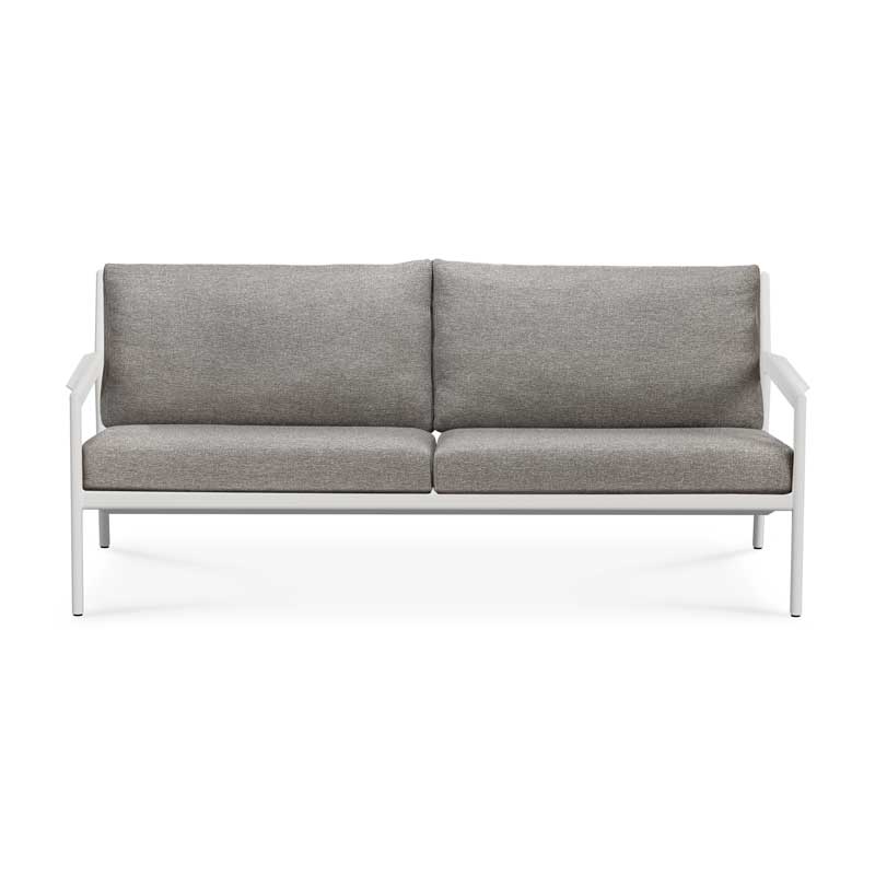 Sohva Jack Outdoor 180 cm, alumiini, pehmusteella