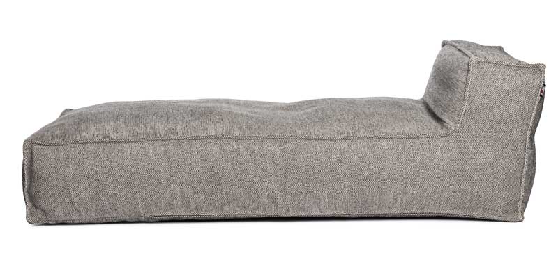 Silky Long Chair -divaani, Grey