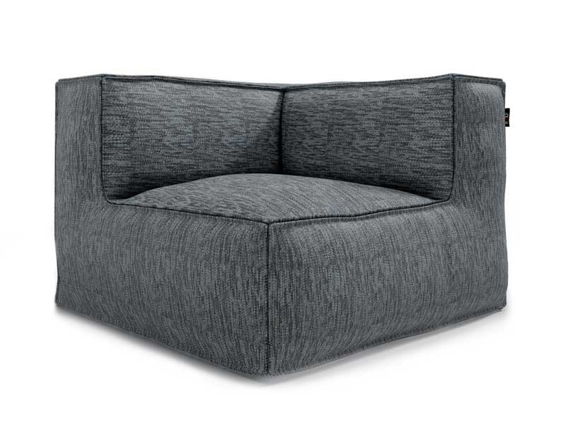 Silky Corner Seat -moduuli, Grey