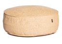 Silky Round Pouf -rahi, Gold