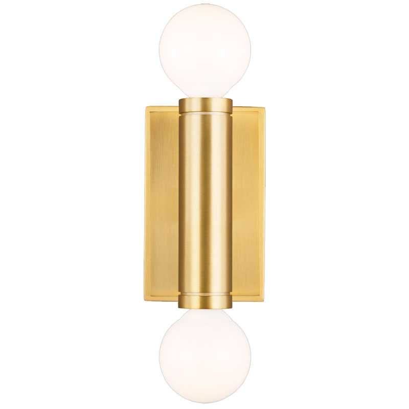 Seinävalaisin Beckham Modern Double Sconce