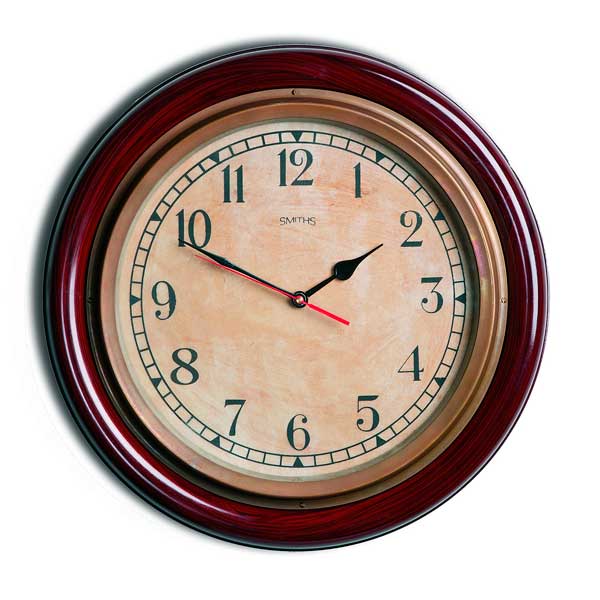 Seinäkello Wall Clock Brown