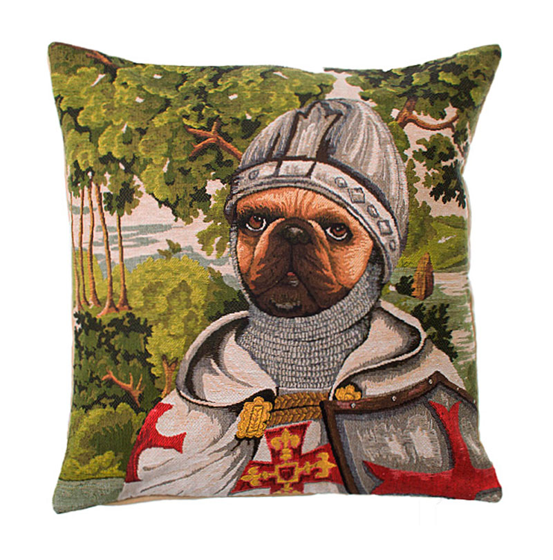 Tyynynpäällinen Chien Lancelot, 48 x 48 cm