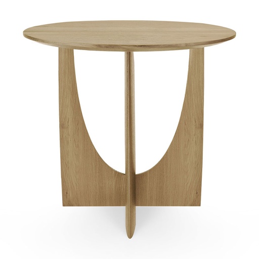 Sivupöytä Oak Geometric 51 cm, tammi