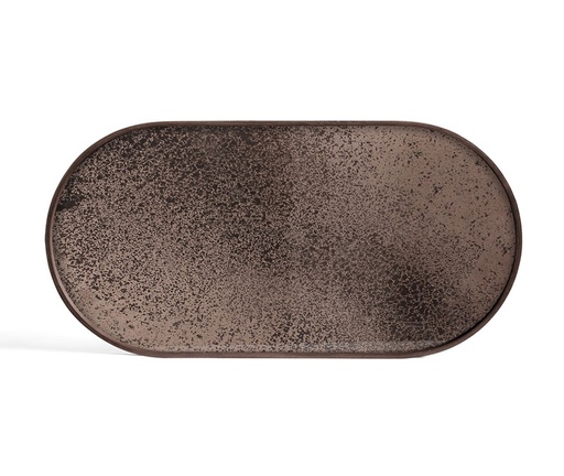 Tarjotin Bronze Mirror Oblong M